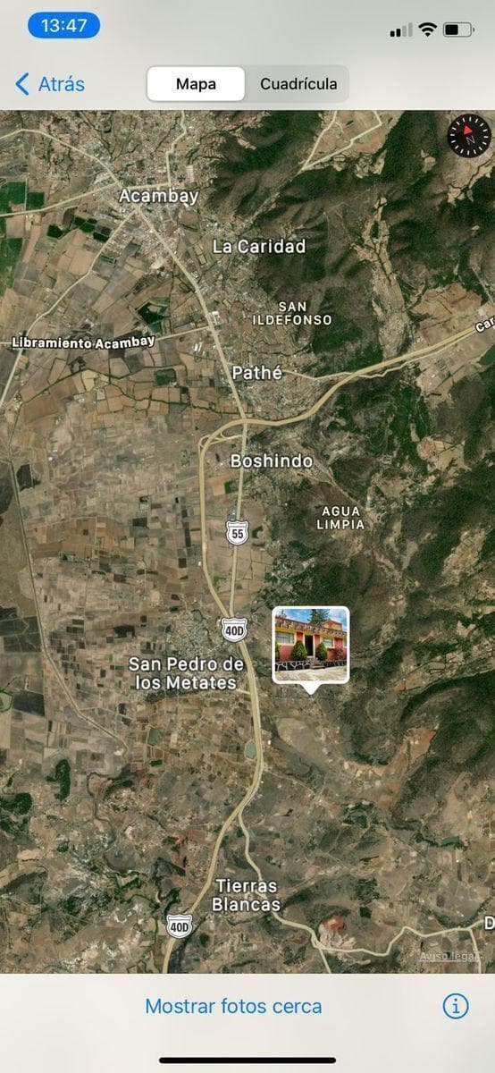 VENTA DE TERRENO-ACAMBAY - 1