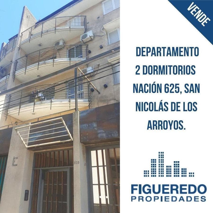 Venta 2 dormitorios con cochera - Nación 625. San Nicolás - 1