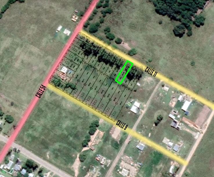Terreno venta - 11x42mts - 462mts2 totales - Navarro - 1