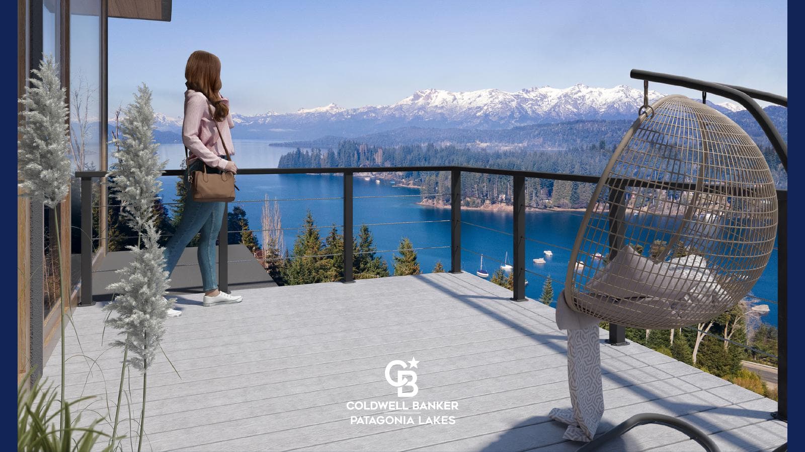 VENTA Departamento premium 2amb UF 10, 62m2 en pozo, vista al lago Bahía Manzano Villa la Angostura - 1