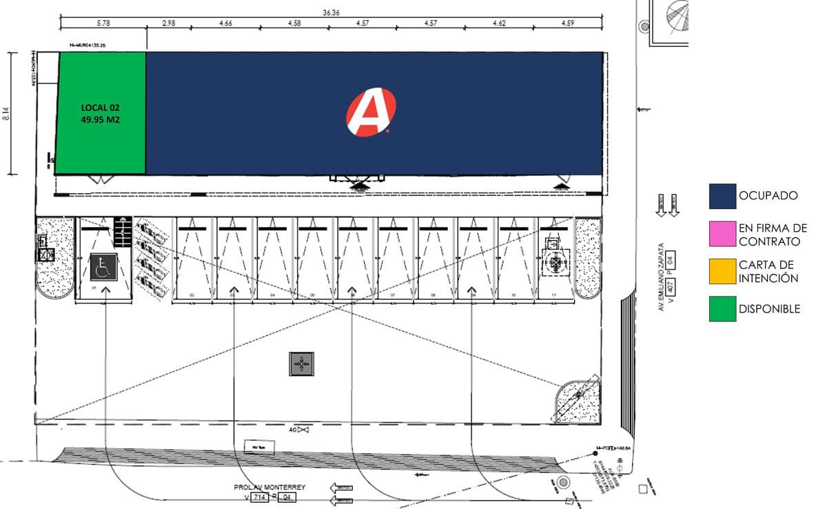 Local en Nuevo Laredo con estacionamiento - 1