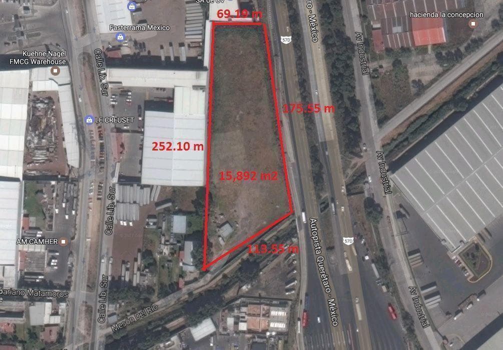 Terreno en RENTA a unos metros de caseta de cobro Mex Qro. Tepotzotlán. Edo Mex - 1