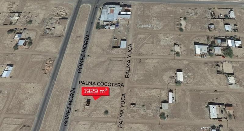 Se vende terreno de 1929 m² en Palmar de Orizaba - 1