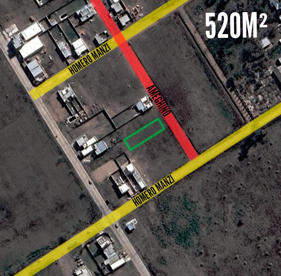 Terreno en venta - 520Mts2 - 9 de Julio - 1