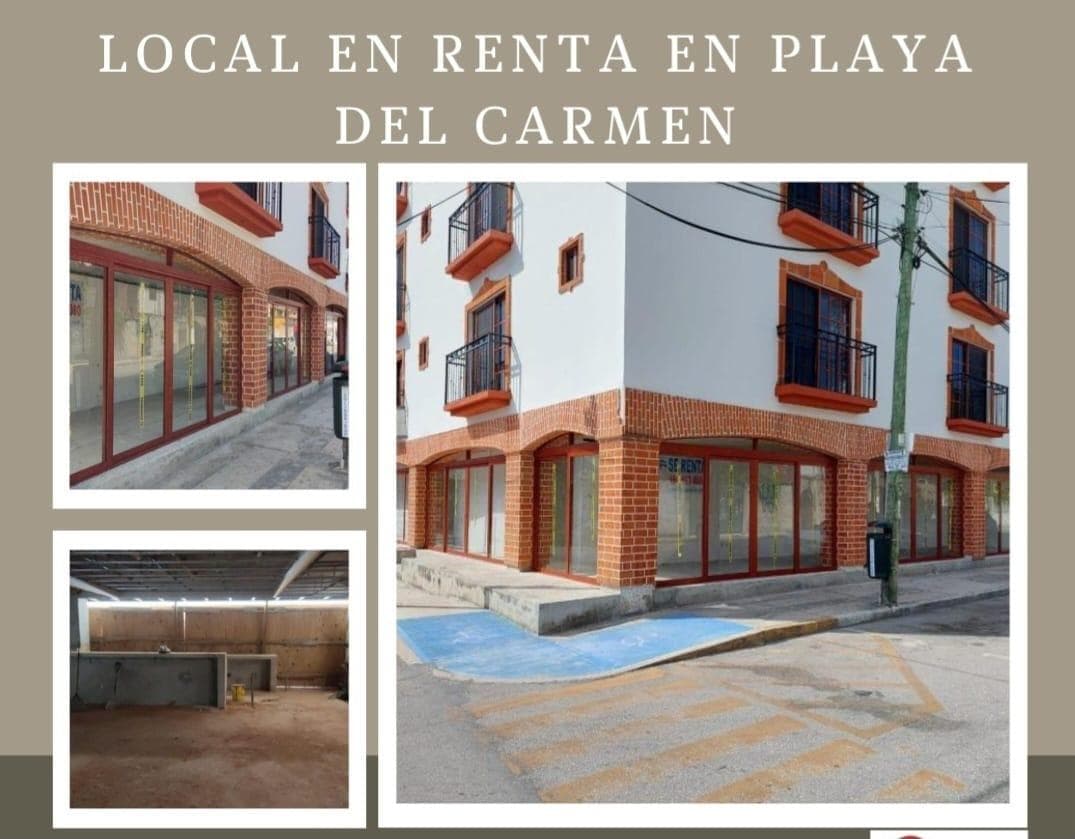 Local comercial en renta ZONA CENTRO Playa del Carmen - 1