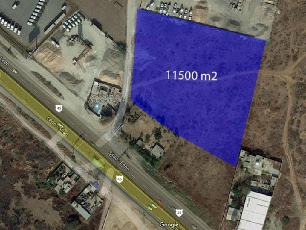 Terreno En Renta Silao, Guanajuato, 11500 m2 - 1