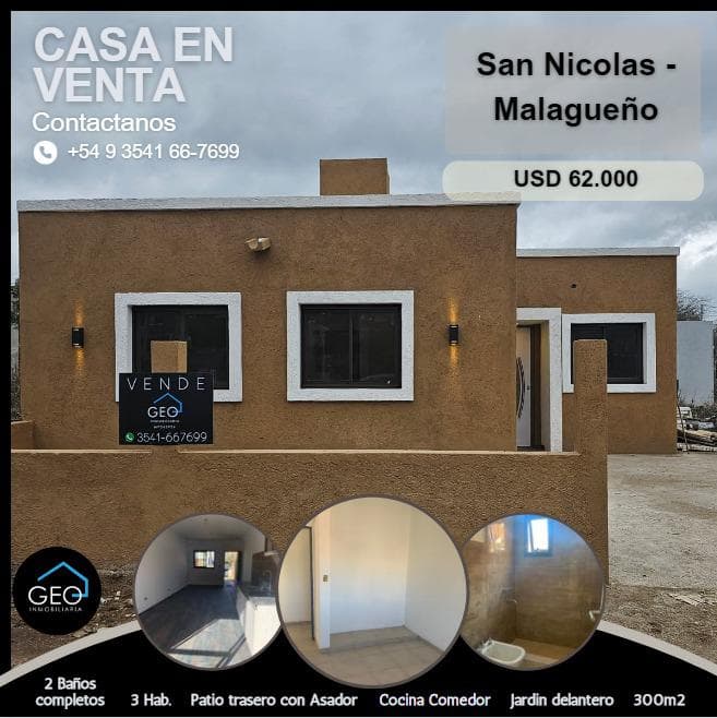Casa en San Nicolás, Malagueño - 1