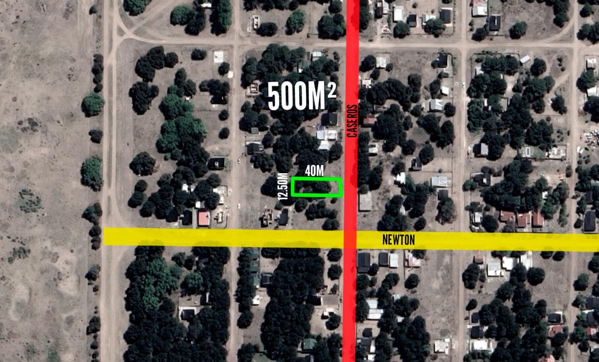 Terreno en venta - 12.50x40 mts - 500mts2 - Nueva Atlantis - 1