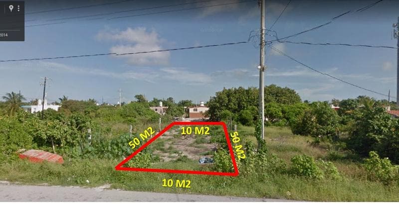 TERRENO EN RENTA EN CHICXULUB SOBRE COSTERA A TELCHAC - 1