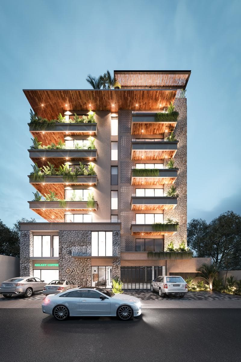 2BR 2BA, Luxury Apartment, Galia, Cozumel - 1