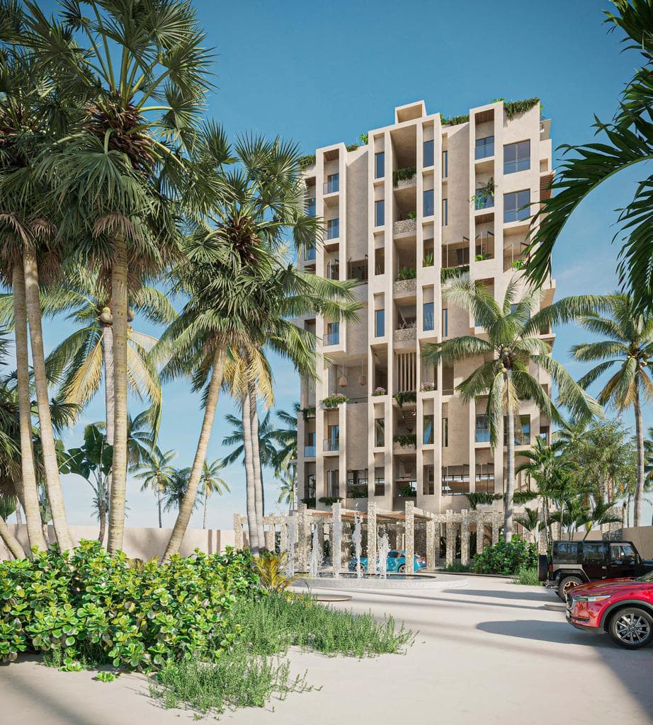 DEPARTAMENTO EN VENTA MERIDA, PLAYA SANTA CLARA, FRENTE AL MAR, MARZO 2025. - 1