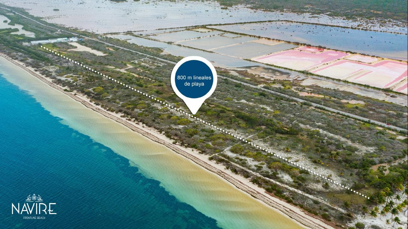 Pre - Venta Lotes - Terreno en NAVIRE FRONT BEACH, Puerto Santa Clara, Dzilam de Bravo Yucatan - 1