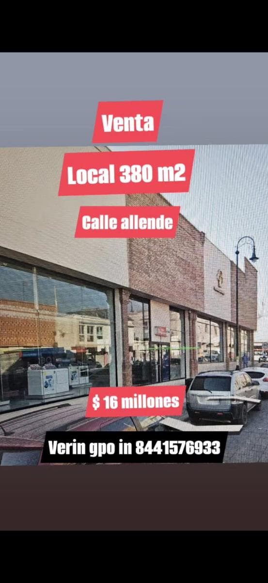 Local en Venta de 380 m2 - 1