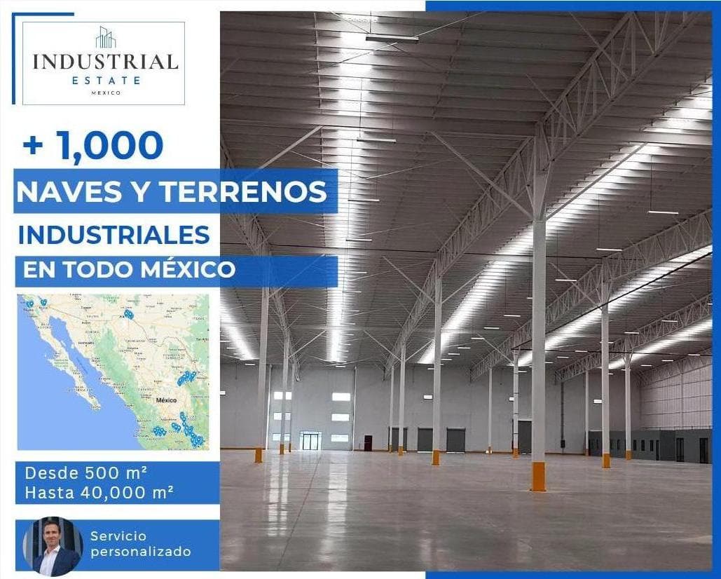 Nave Industrial en Renta en Irapuato Guanajuato 3,646m2 - 1