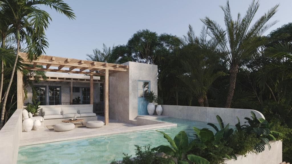 1BR 1BA, estudio, Casita Imox, Yucatan - 1