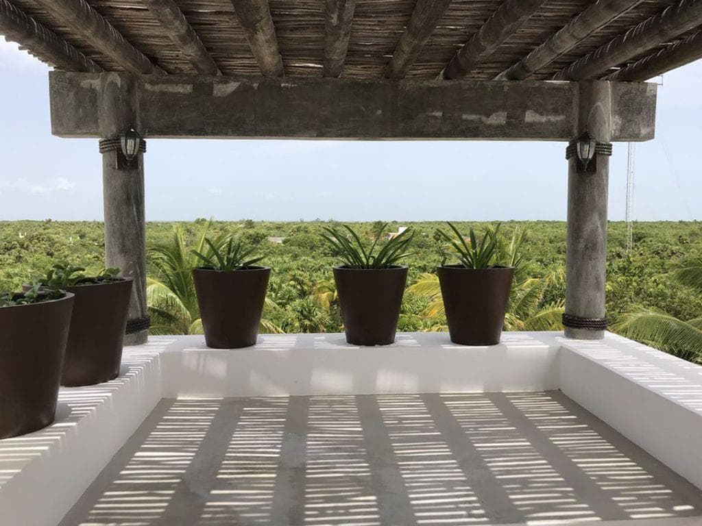 Casa en renta vacacional en el centro de Isla Blanca a 30 kms del Norte de Cancun. - 1