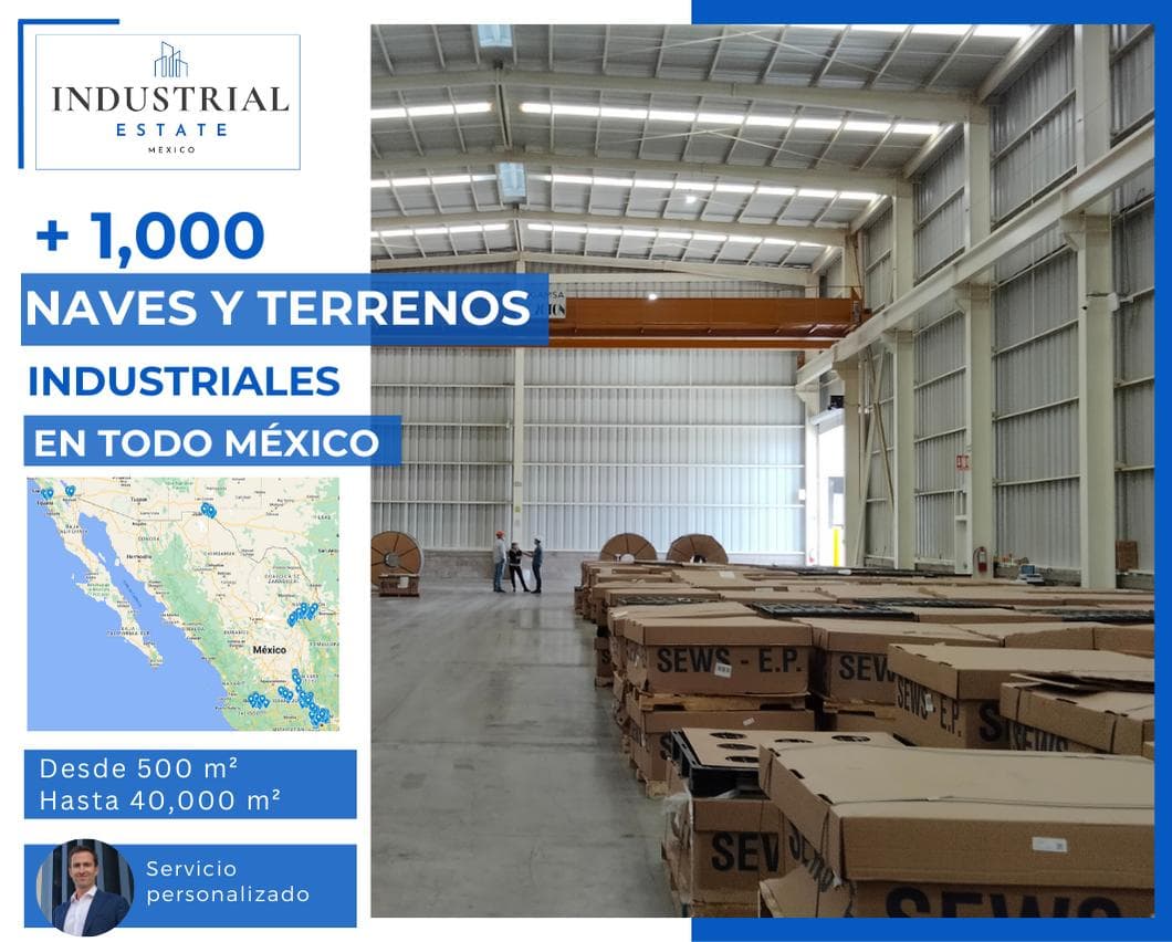 Nave Industrial en Renta en la Zona Norte de Aguascalientes 5,175 m2 - 1