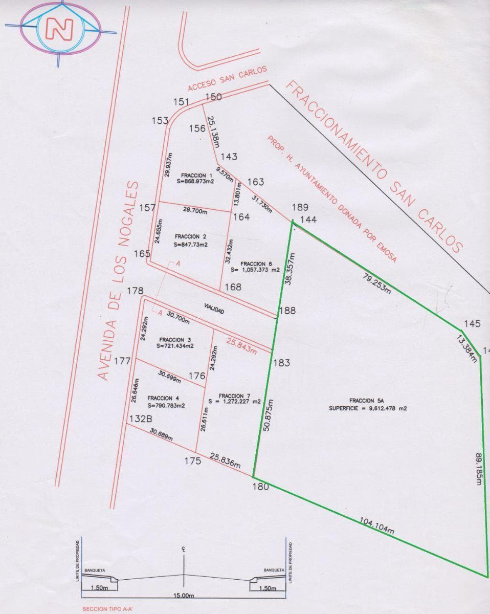 TERRENO EN VENTA EN AVENIDA DE LOS NOGALES - 1