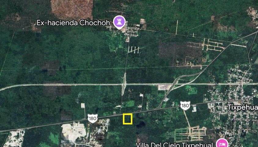 Terreno Sobre Carretera a Cancún, en el Municipio de Tixpehual - 1