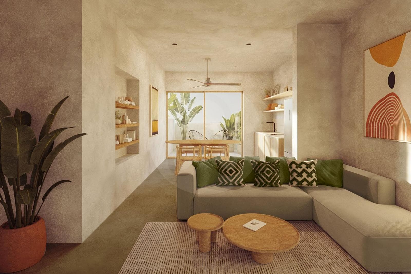 ¡Tu nuevo hogar a pasos de la playa en La Punta, Zicatela! Departamentos modernos a la venta - 1