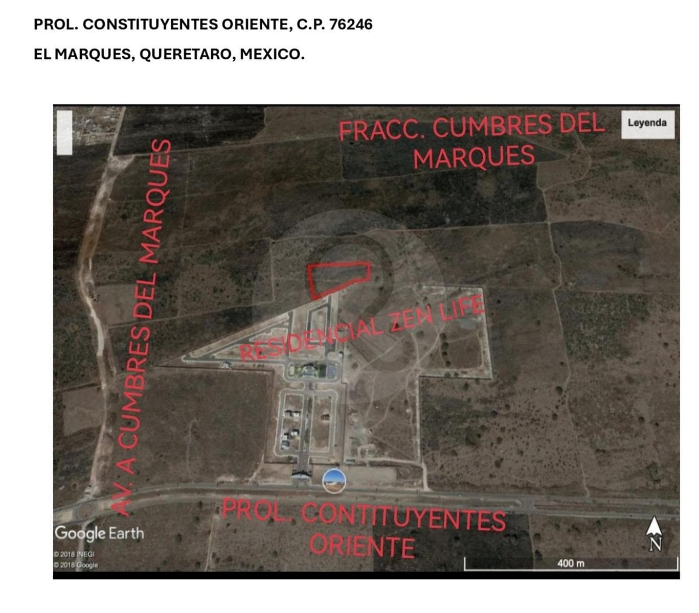 Terreno Residencial en venta en Villas la Cañada . - 1