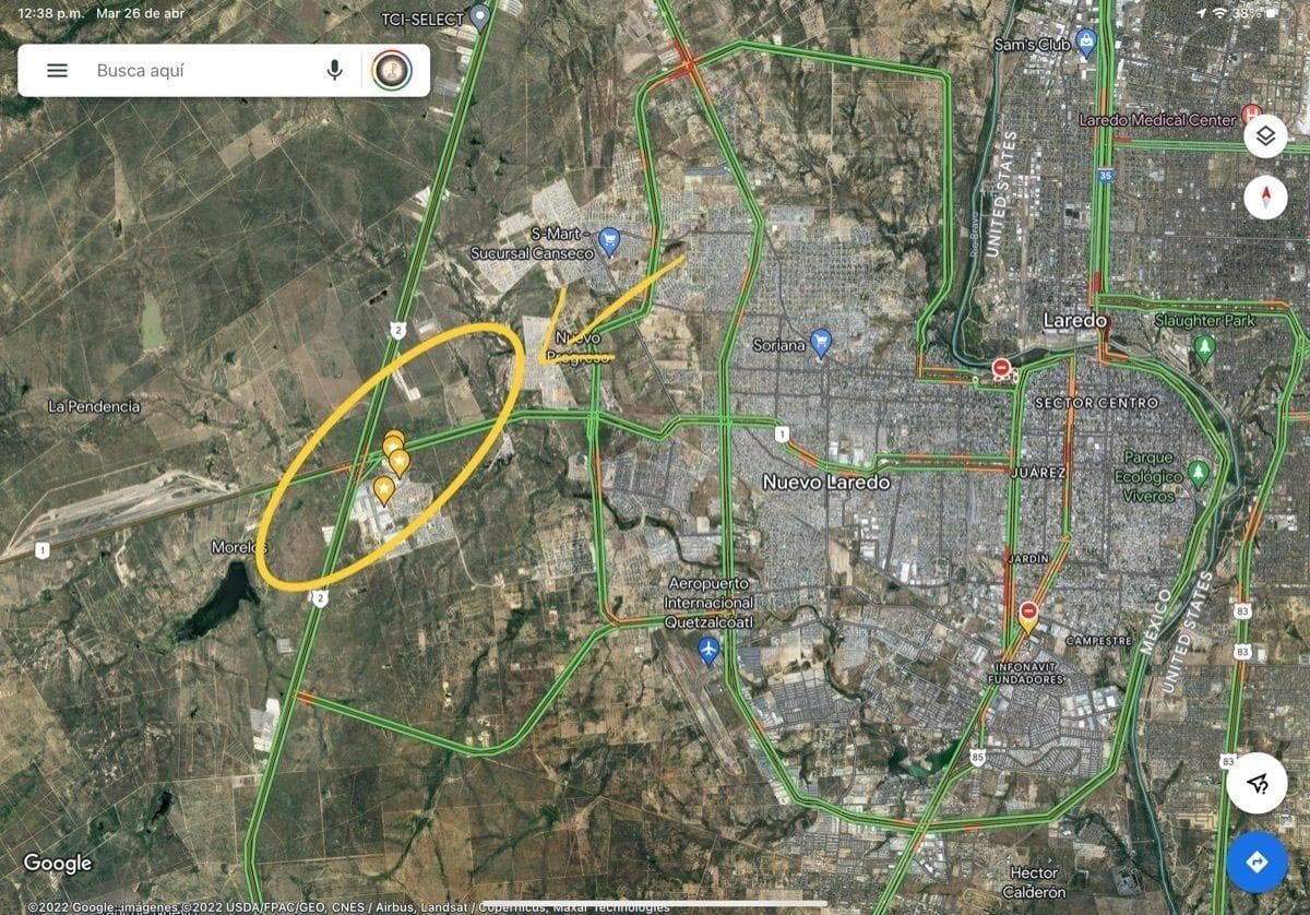 20,995 M2 NUEVO LAREDO PARQUE IND. ORADEL nave en renta ORDIR LR 230422 - 1