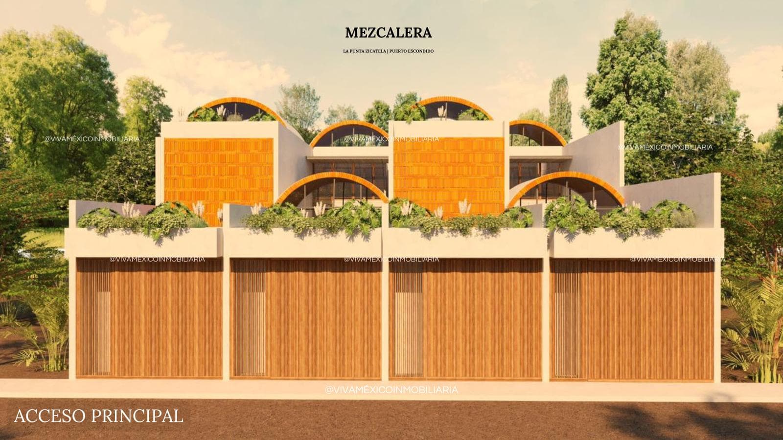 NUEVO DESARROLLO VENTA DE 4 CASAS BOUTIQUE EN PUNTA ZICATELA PUERTO ESCONDIDO OAXACA - 1