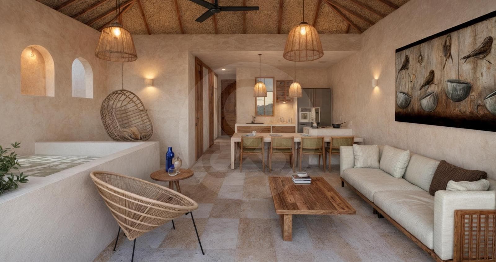 Departamentos en venta a 1 cuadra de la playa y del Mercado de Zicatela, en Puerto Escondido! - 1