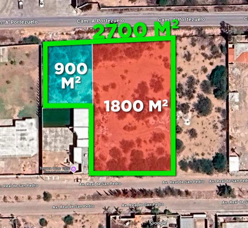 Terreno en Av. Real de San Pedro y Portezuelo - 1