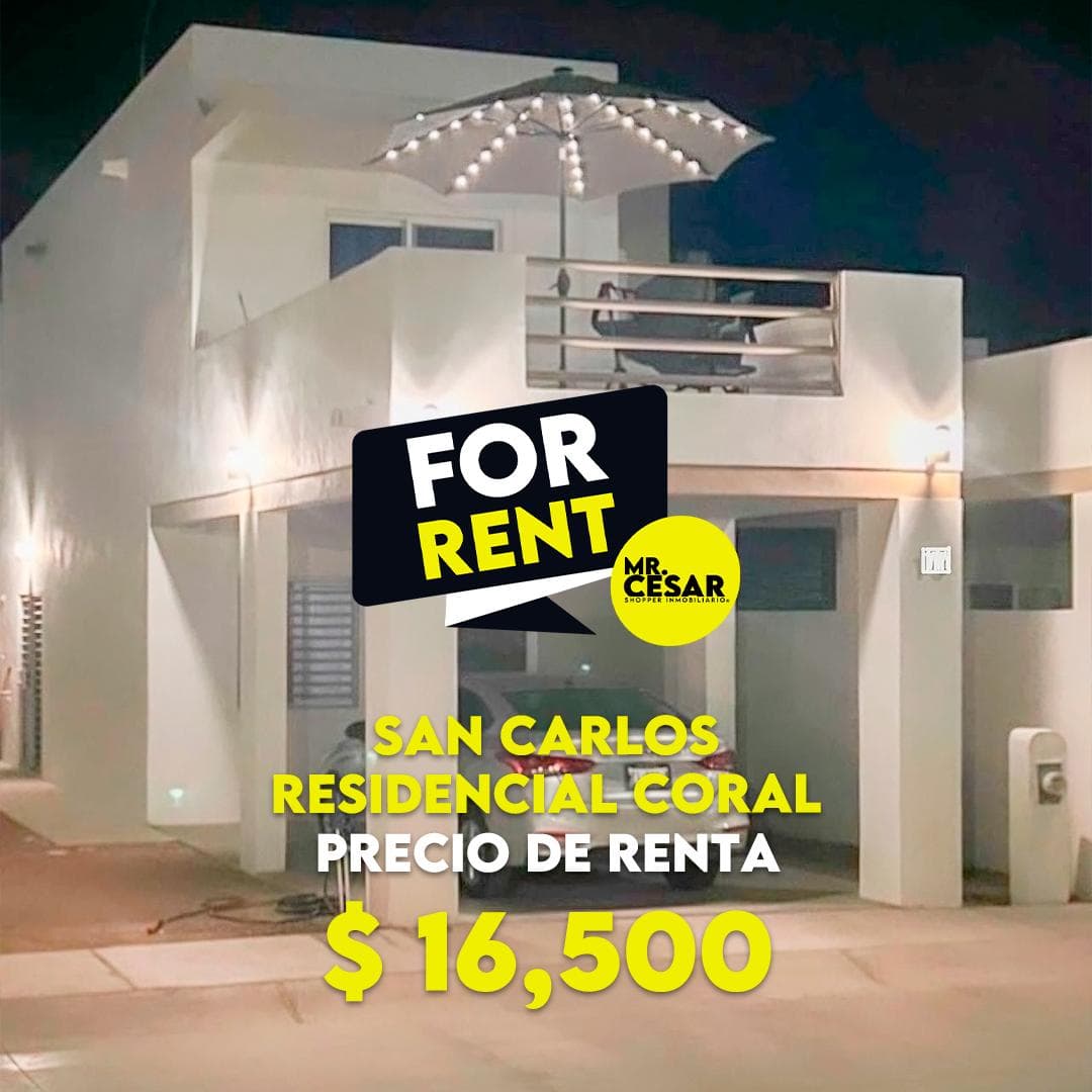 Casa en residencial coral, San Carlos - 1