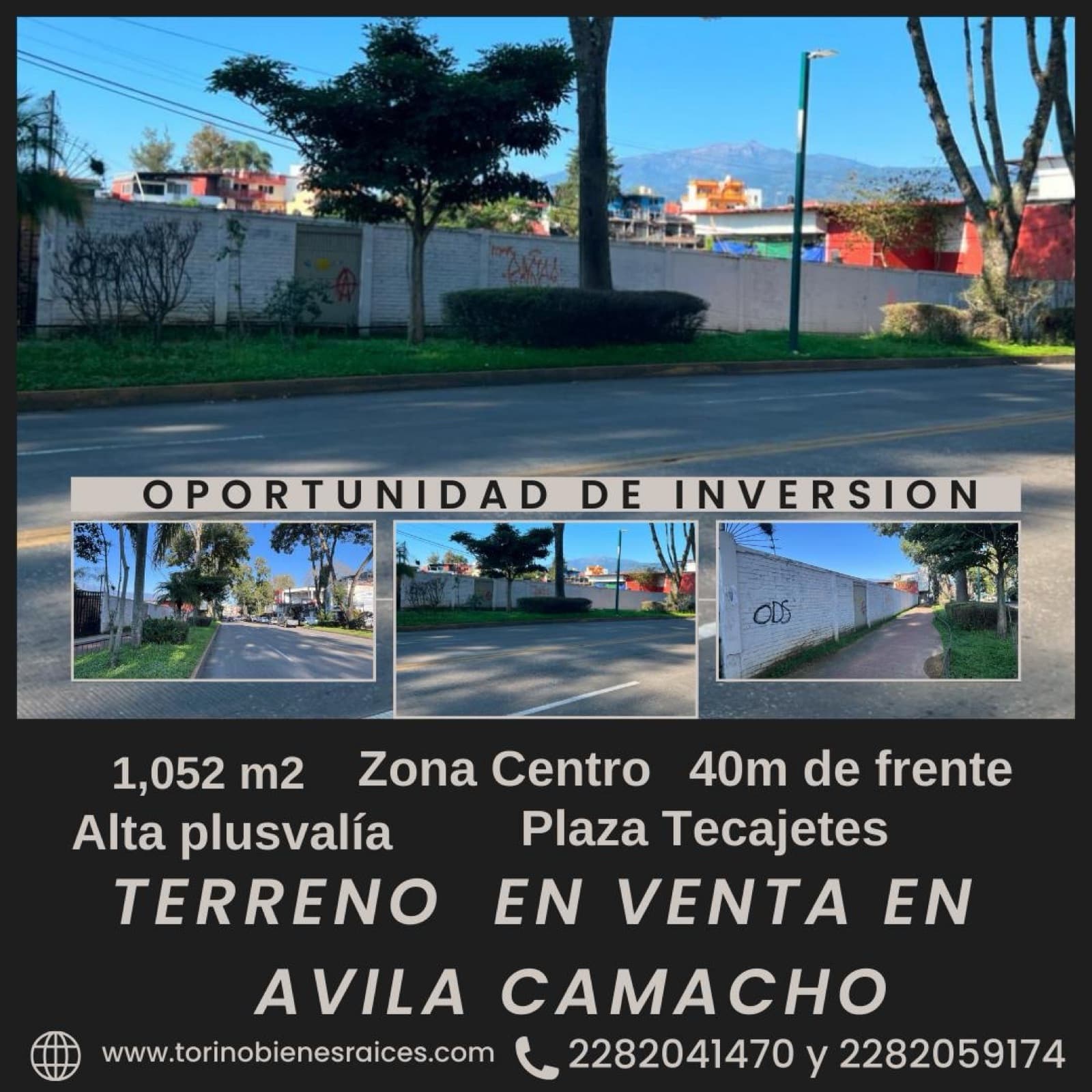 Hermoso Terreno en venta o renta en Xalapa Enríquez Centro - 1