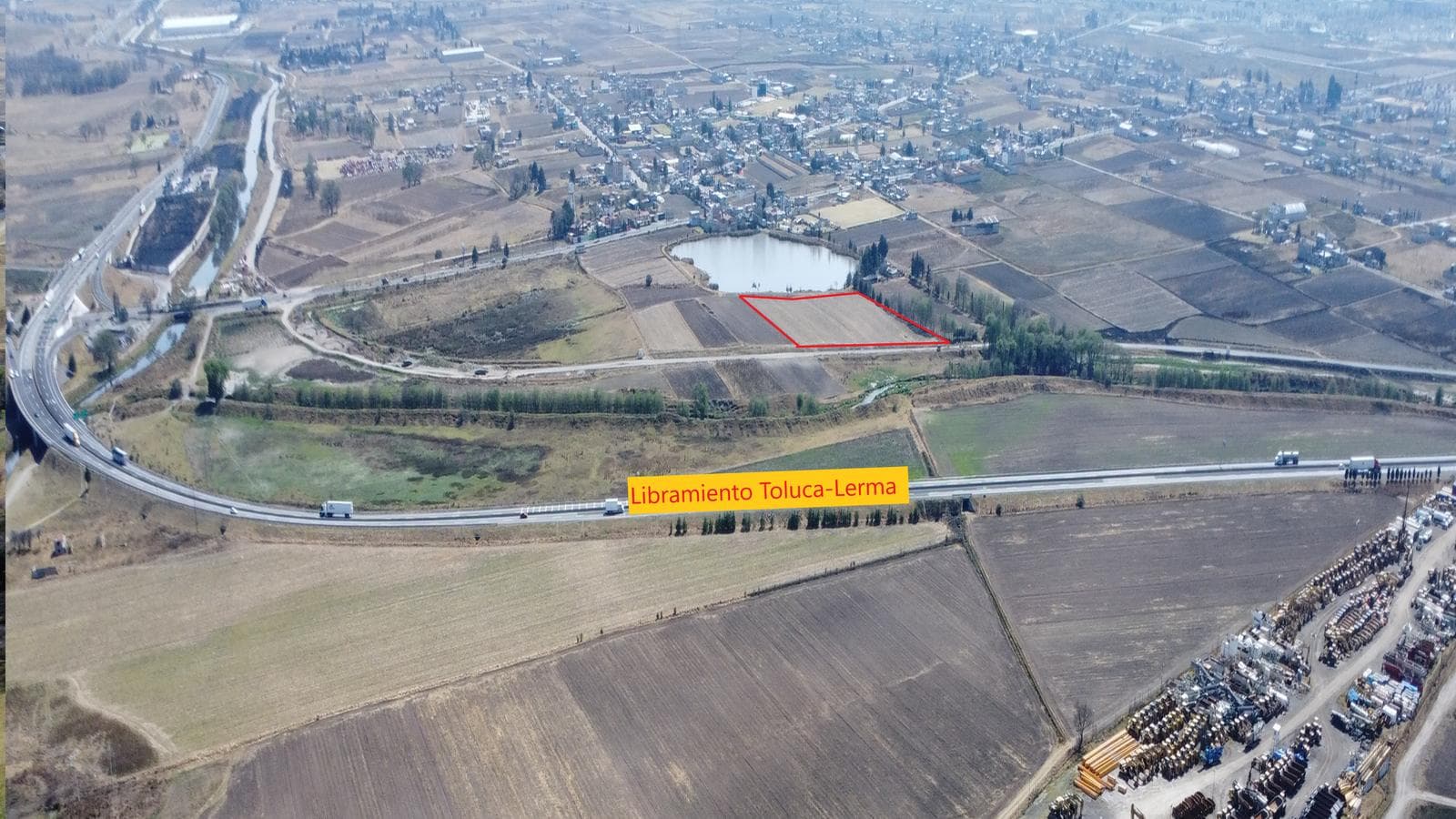 TERRENO EN VENTA CON USO DE SUELO INDUSTRIAL EN TOLUCA. - 1