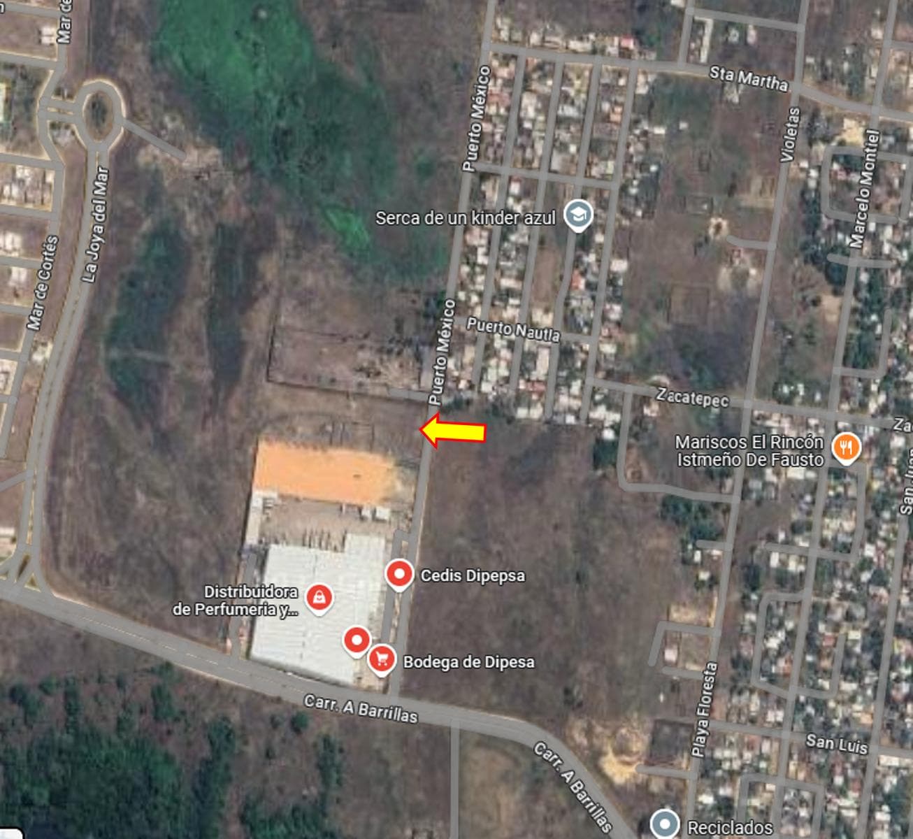 Terreno en Renta Col. Veracruz, Coatzacoalcos, Ver. - 1