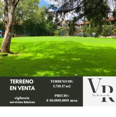 Terreno en venta en San Jerónimo Lídice , la magdalena contreras - 1