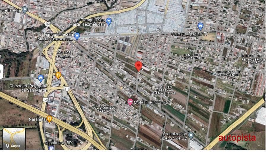 TERRENO EN VENTA JUNTO AL TIANGUIS DE SAN MARTÍN TEX. ESQUINA AT´N INVERSION - 1