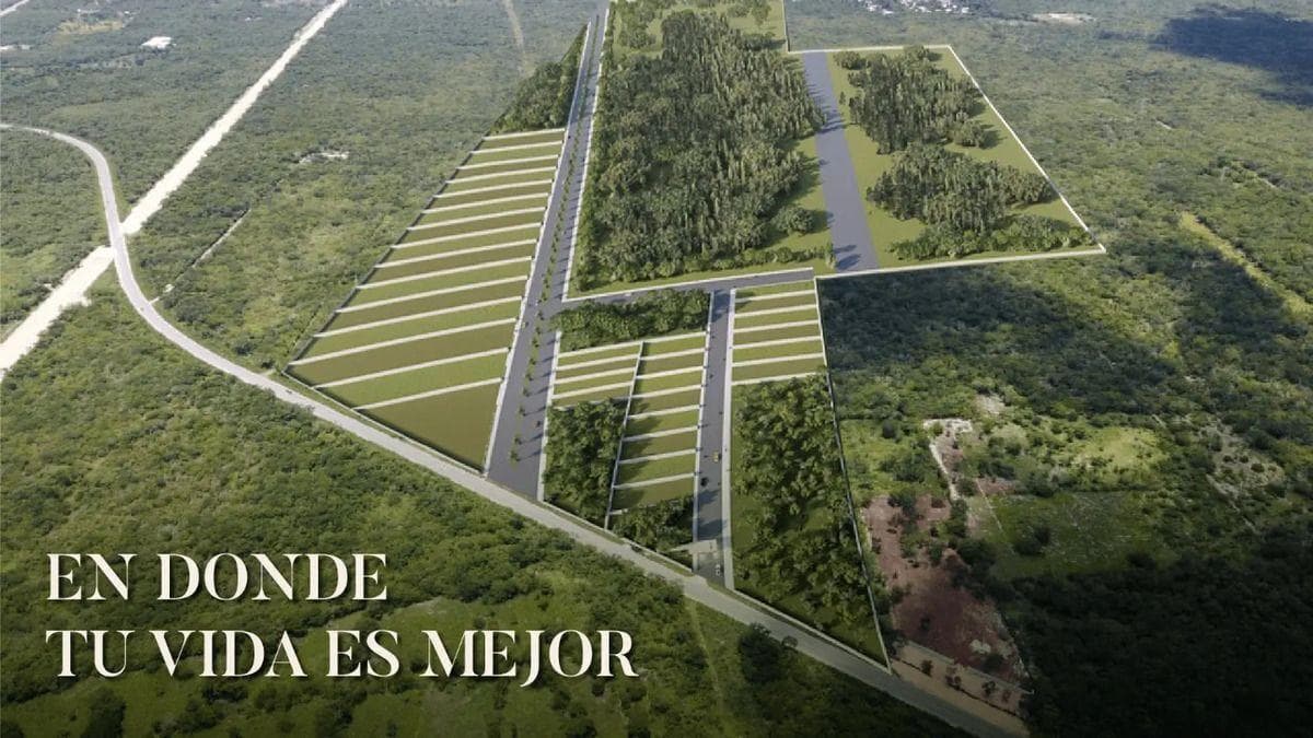Terreno en Pueblo Tixpehual en Mérida Yucatán. - 1