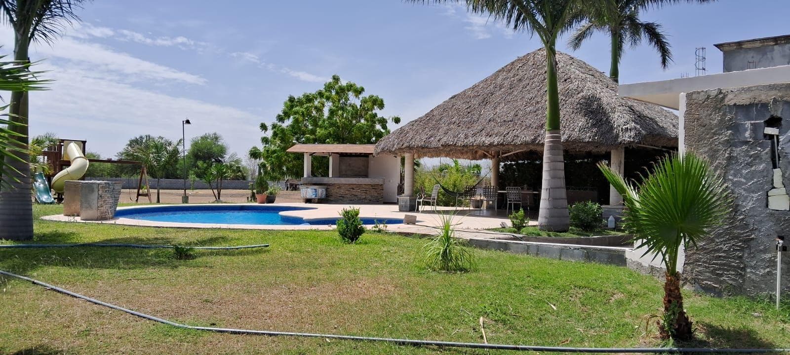 TERRENO EN VENTA CON PALAPA Y ALBERCA CIUDAD VICTORIA - 1