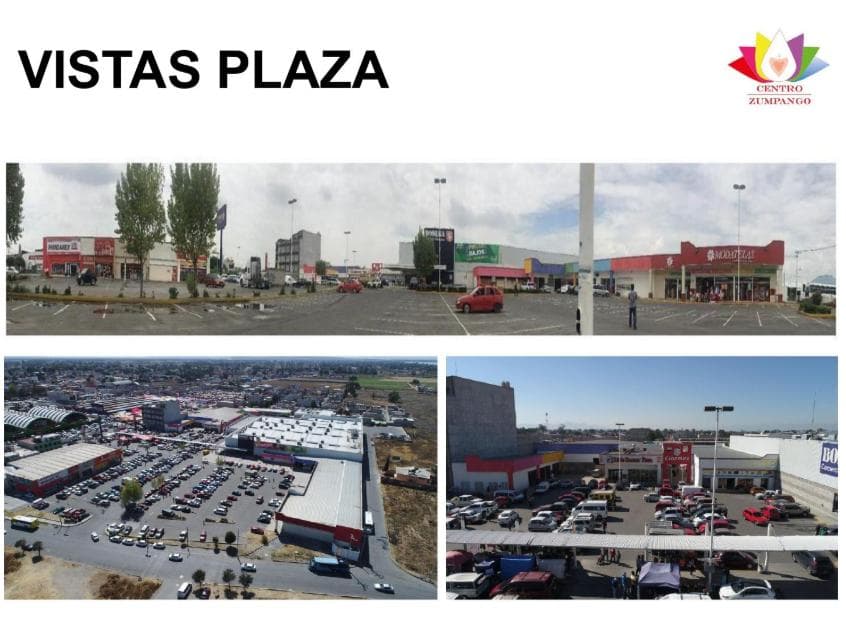 LOCAL EN RENTA EN PLAZA ZUMPANGO (Local de 109.38 Mts) - 1