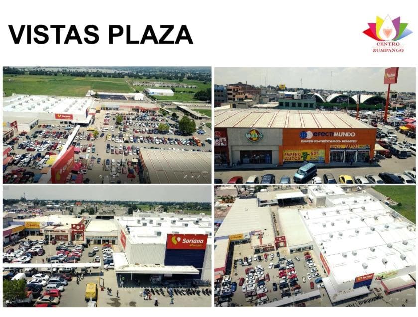 LOCAL EN RENTA EN PLAZA ZUMPANGO (Local de 209.07 Mts) - 1