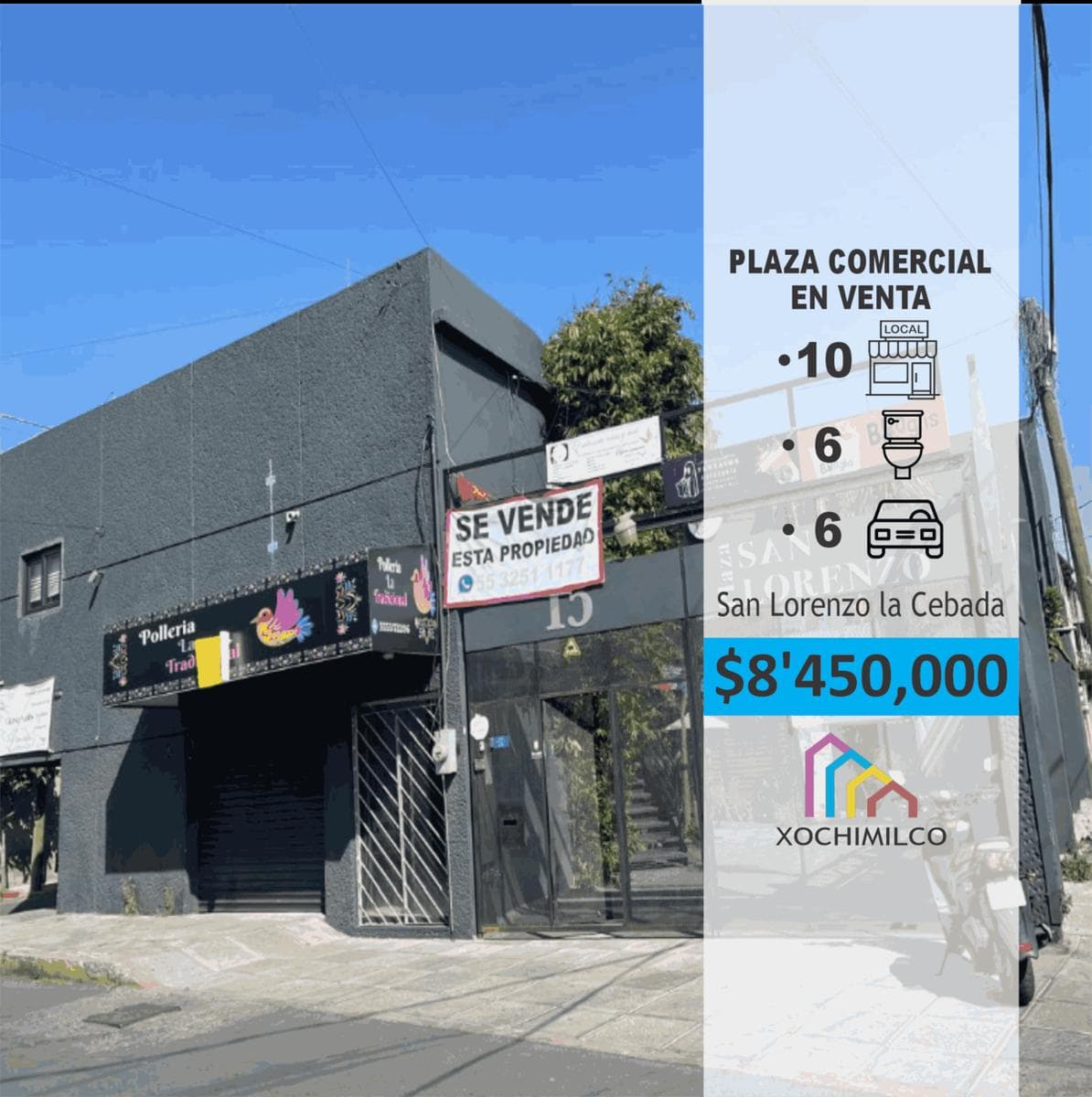 Venta de Plaza Comercial en San Lorenzo la Cebada - 1