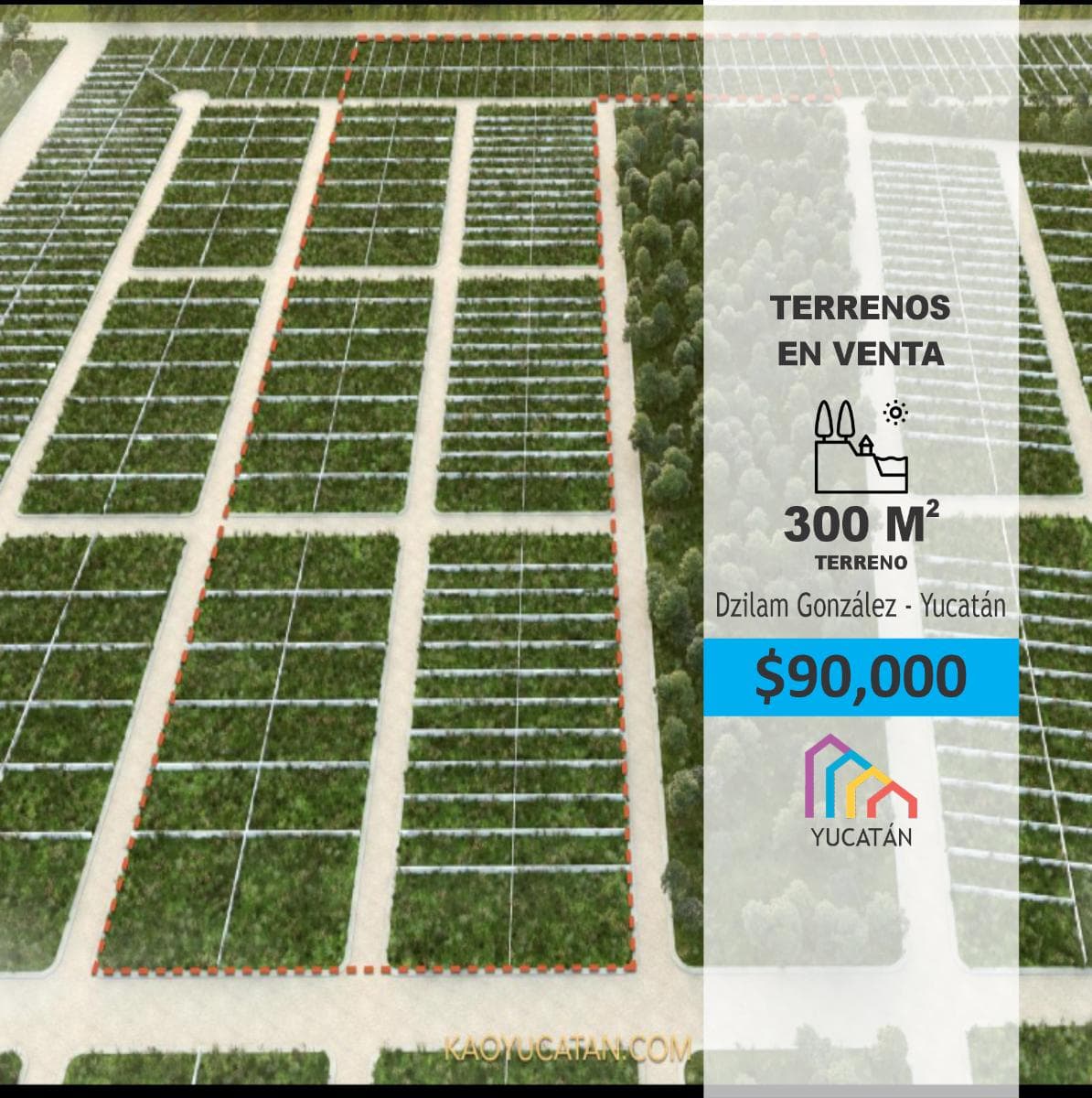 Terrenos en Venta Dzilam González, Yucatán - 1
