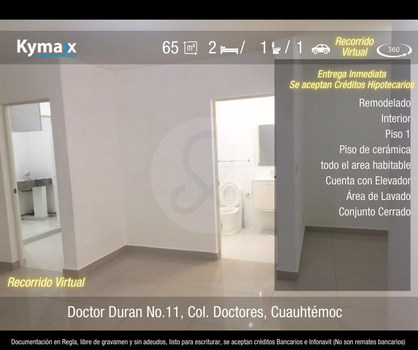 Departamento en Venta en Cuauhtémoc - 1