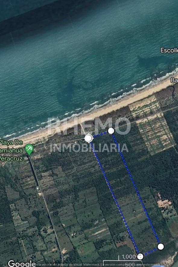Terreno de 1 hectárea en Playa en Tamiahua, Ver - 1