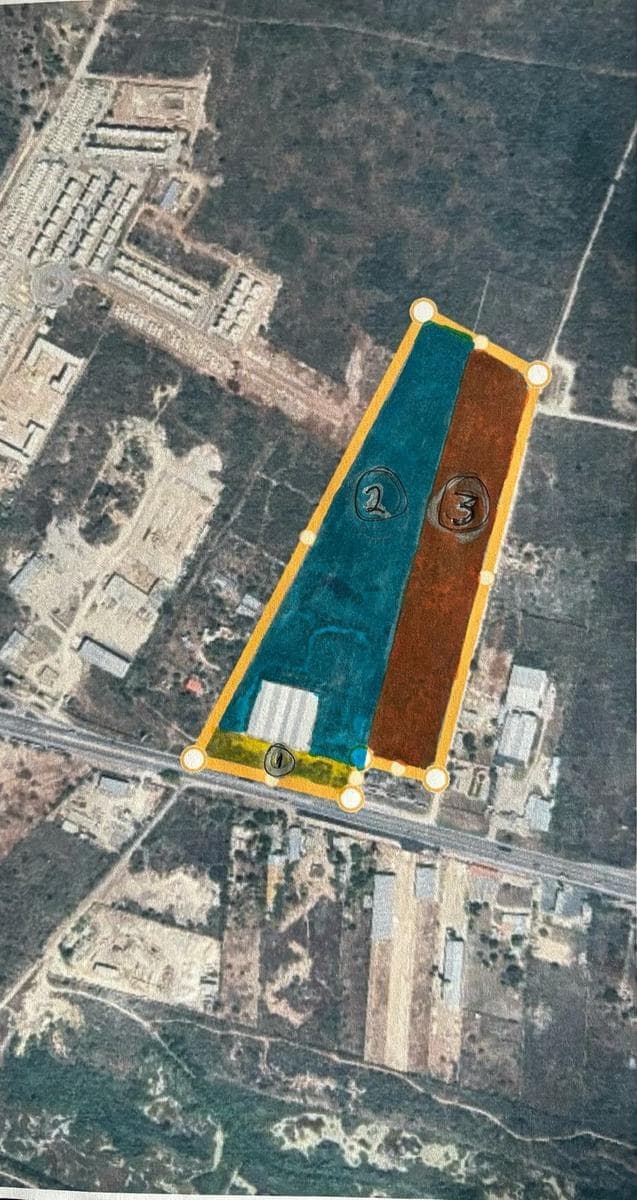 En Venta 12.9 Hectareas De Terreno A Pie De Carretera TEYA, YUCATAN (precio a negociar) - 1