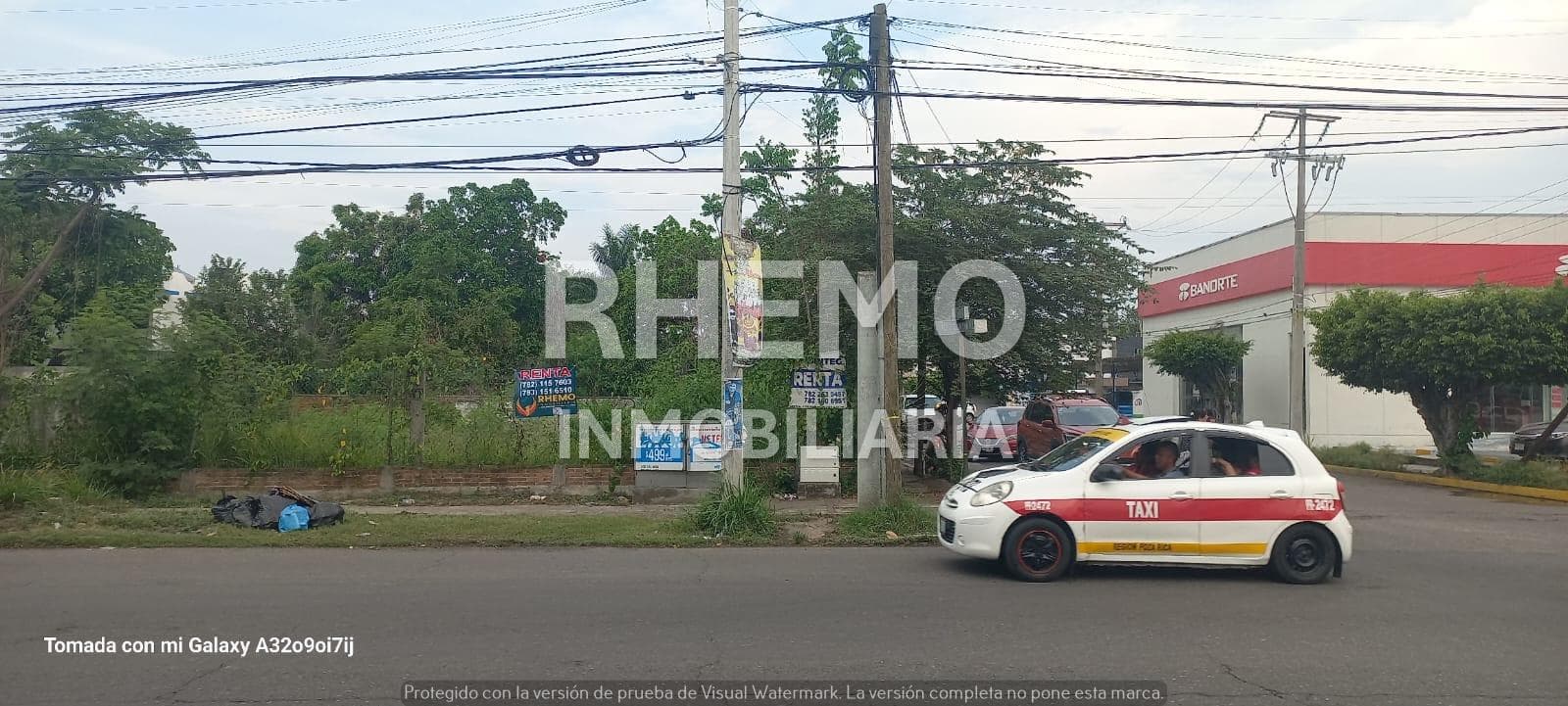 Terreno en Renta 350m2 Col. Cazones, Poza Rica, Ver. - 1