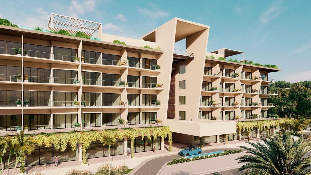 Local comercial a 3 minutos de la playa, en edificio de condominios, pre-constru - 1