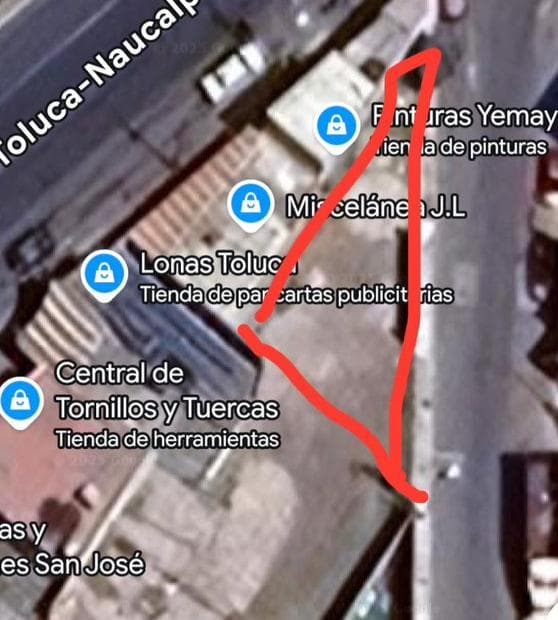 Terreno en renta en Morelos, San Mateo Otzacatipan - 1