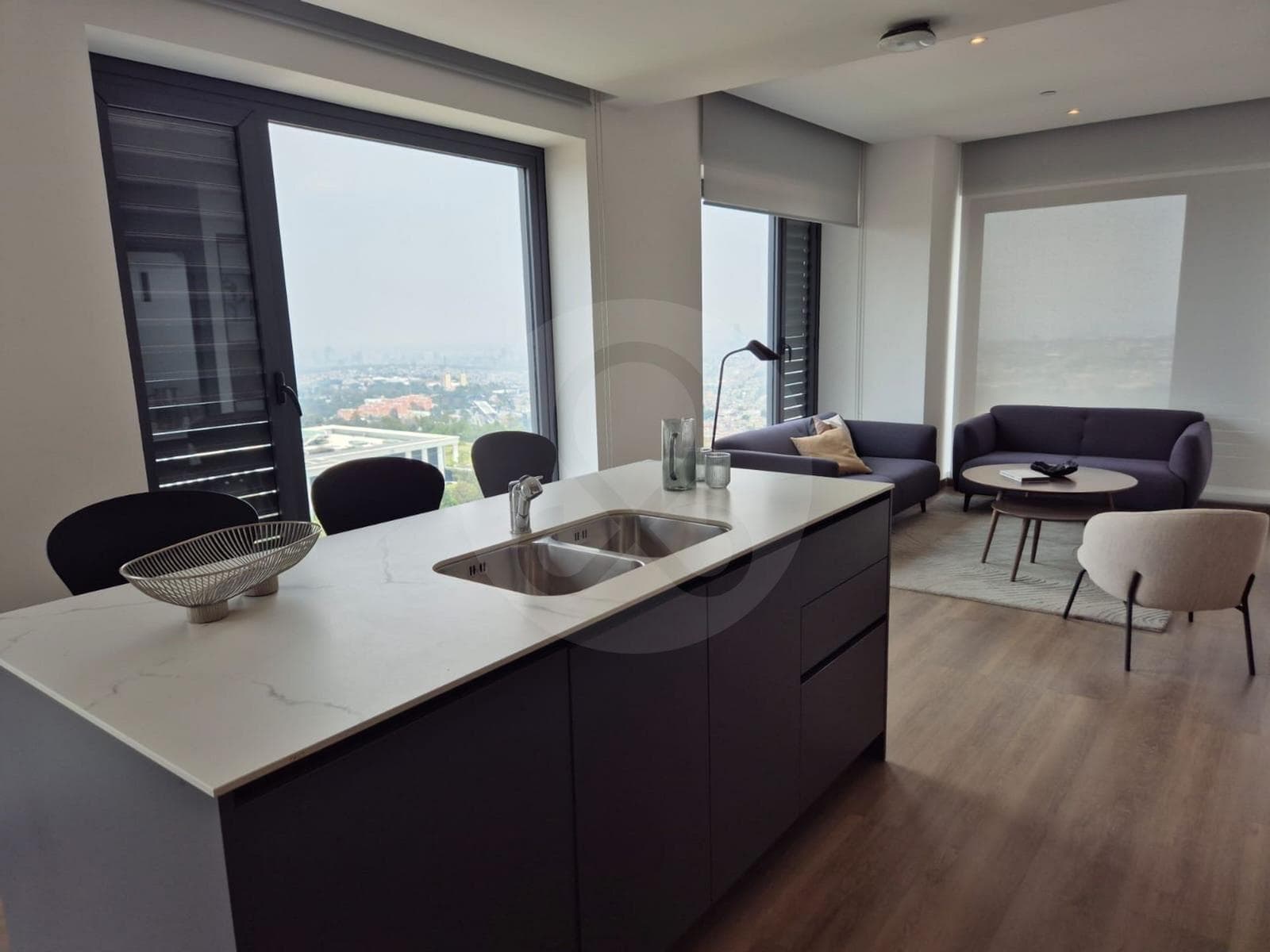 Renta de Departamento Residencial a 5 min de Santa Fe. - 1