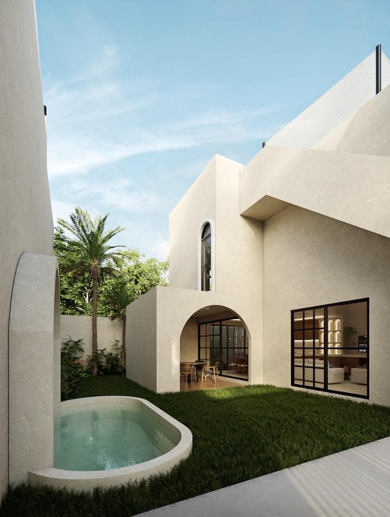 Casa de 2 Habitaciones en Venta Cozumel con Pisicina Privada - 1