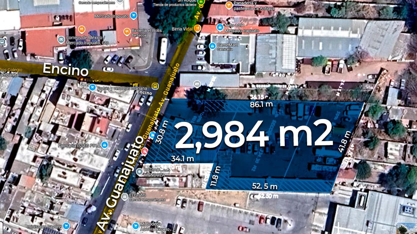 Terreno en Renta Av. Guanajuato, Irapuato, Guanajuato - 1